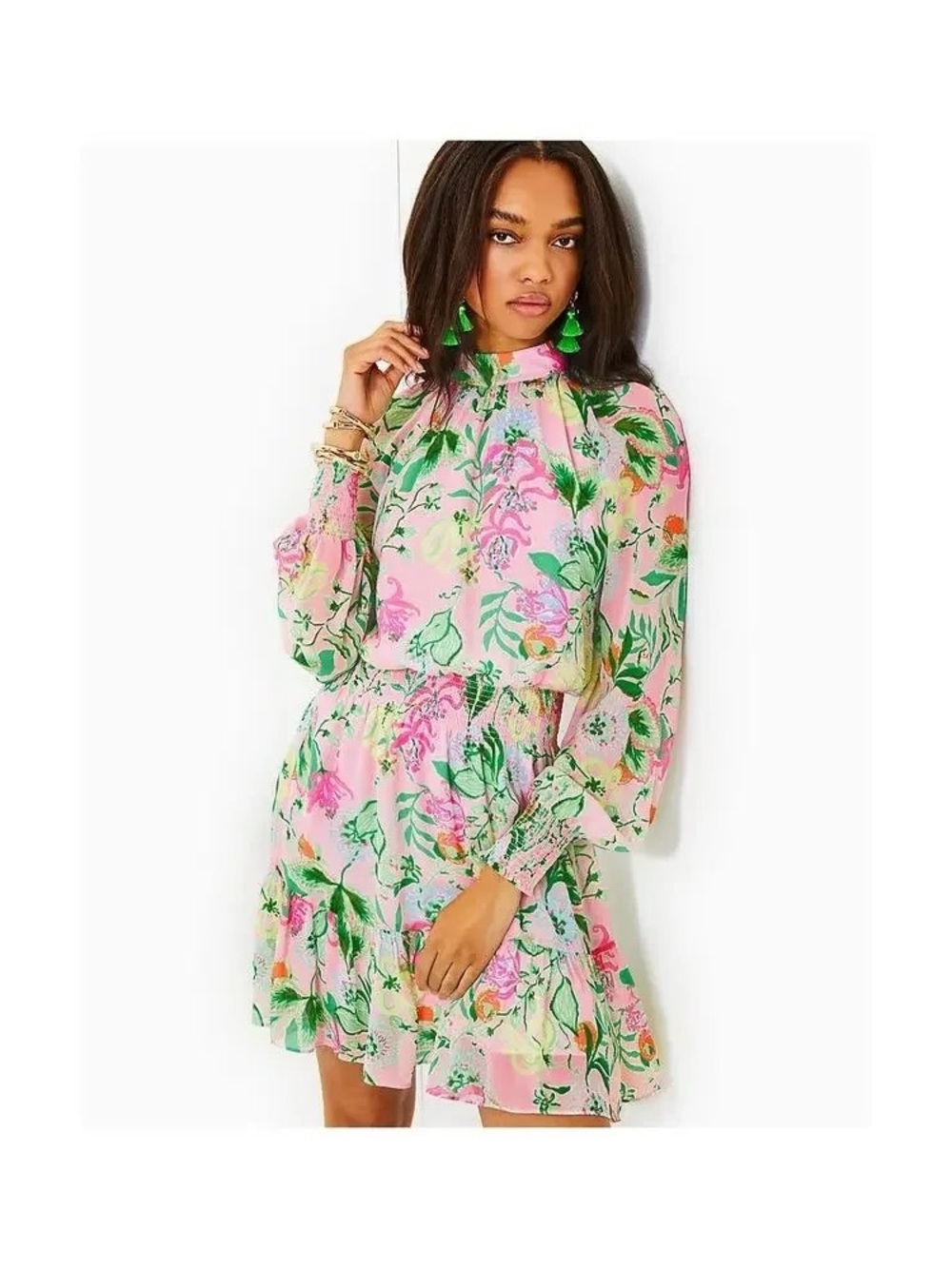Lilly Pulitzer Ellielyn Long Sleeve Dress - Picture 5 of 6
